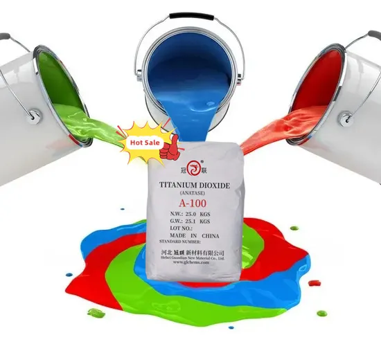 Chine prix de gros d'usine pigment de peinture qualité rutile dioxyde de titane TiO2 pigment céramique