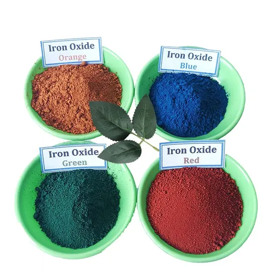 Couleur 110 Type Pigment Oxyde de Fer Rouge 130
