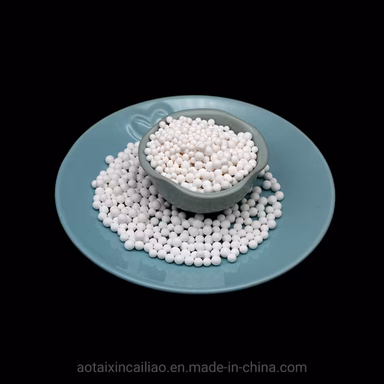 Prix ​​d'usine de granule de sphère d'hydrate d'alumine activée par déshydratant adsorbant